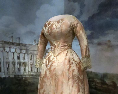 dolley madison evening gown american history museum washington dc